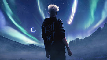 Aurora Gaze In Portal Life, alone, aurora, northern-lights, artist, artwork, digital-art HD wallpaper
