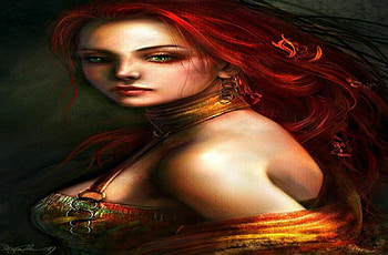 Grace, abstarct, fantasy, female HD wallpaper