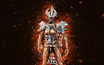 Gara, , brown neon lights, Warframe, RPG, Warframe characters, Gara Build, Warframe Builds, Gara Warframe HD wallpaper
