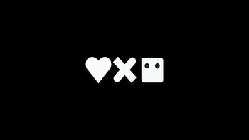 Love Death & Robots, icons, tv series, symbols, black background HD wallpaper