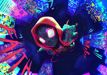 Spider Man Falling, spiderman, superheroes, artwork, artstation HD wallpaper