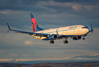 Delta Air Lines, N845DN, Anchorage Ted Stevens, ID 751923 HD wallpaper