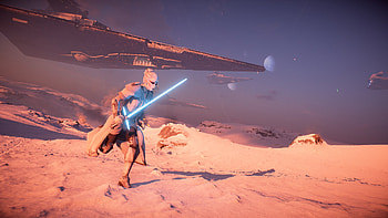 Asara-Vexx - Jedi Knight Hoth, Hoth (Star Wars), video game, Star Wars Battlefront II (2017) HD wallpaper