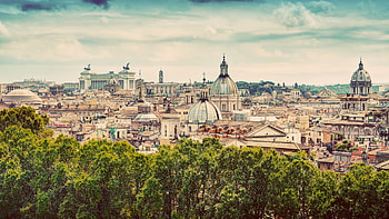 Rome Skyline, s, High-resolution , Stunning visuals HD wallpaper