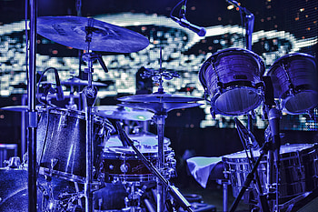 Music, Backlight, Illumination, Musical Instrument, Drums HD wallpaper