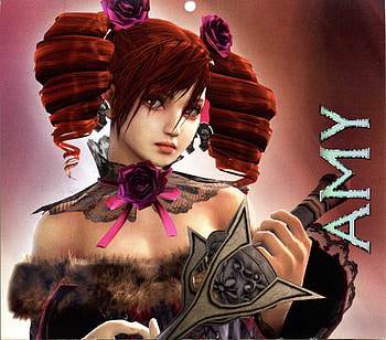 Amy, sword, soul calibur, soul calibur 4, cute girl, female warrior, fantasy, video game, original HD wallpaper