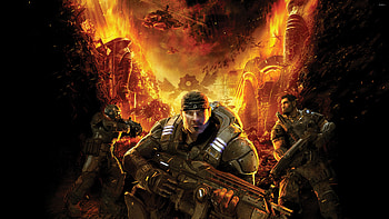 Gears of War 5, Epic gaming , Action-packed battles, Intense multiplayer HD wallpaper