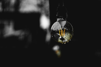 Drops, Miscellanea, Miscellaneous, Wet, Light Bulb HD wallpaper