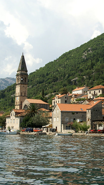 Perast in Montenegro HD phone wallpaper