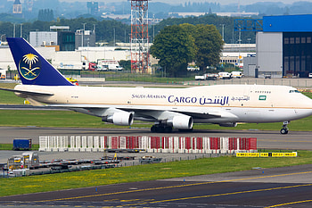 Saudi Arabian Airlines, TF-AMI Magma Aviation, Boeing 747-412BDSF, Air cargo transport HD wallpaper