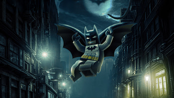 Lego Batman Masterpiece, batman, superheroes, artwork, art, digital-art, lego HD wallpaper