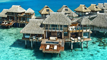 Conrad Bora Bora Nui, Bora Bora HD wallpaper