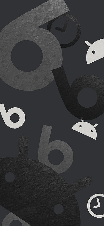 Android 9, black, pie HD phone wallpaper