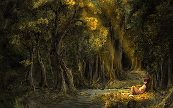 Peaceful Soul, peace, peaceful, abstract, fantasy HD wallpaper