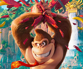 Donkey Kong, movie, Super Mario Bros. (2023) HD wallpaper
