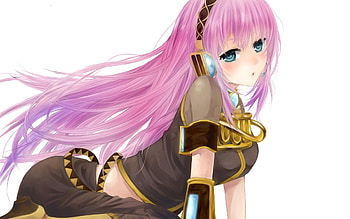 Luka Megurine, Graceful elegance, Musical essence, Anime diva HD wallpaper