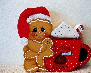 Gingerbread and Cocoa, Abstract, Cocoa, Gingerbread, Hats HD wallpaper