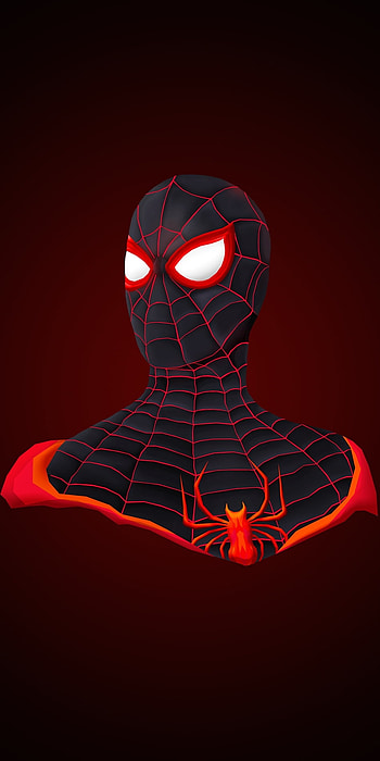 Black Spiderman, black, Comic, spider man HD phone wallpaper