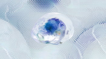 3D rendered abstract brain concept with neural network. HD wallpaper