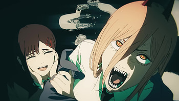 Chainsaw Man: Power's Bite, Kobeni's Smile —, Anime, Kobeni Higashiyama, Power (Chainsaw Man) HD wallpaper