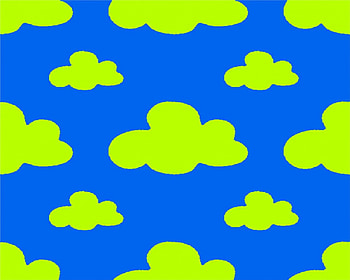 neon clouds, blue, labrano, neon, misslabrano, abstract, yellow, clouds, gizzzi HD wallpaper