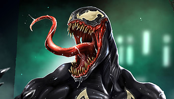 Venom, villain, pop culture, art HD wallpaper