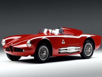 Alpha Romeo 750 Competizione, 750 competizione, retro, alpha romeo, red HD wallpaper