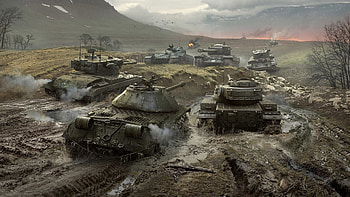 World Of Tanks, Video Game, Battle, Tank HD wallpaper