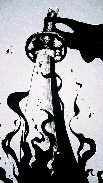 Katana dark anime HD phone wallpaper