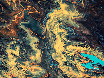 Abstract, Divorces, Paint, Liquid, Wavy HD wallpaper