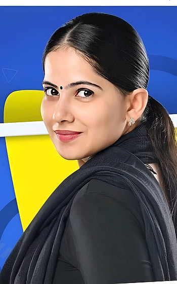 Jaya Kishori, hair HD phone wallpaper