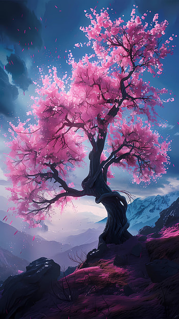 Sakura fantasy, sakura, fantasy HD phone wallpaper