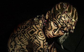 Tattoo, Abstract, Bruenett HD wallpaper