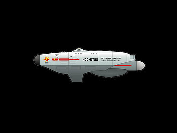 Destroyer Command, command, ship, star trek, scifi HD wallpaper