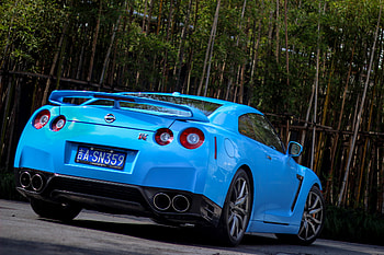 Nissan, Cars, Back View, Rear View, Bumper, Gtr, R35 HD wallpaper