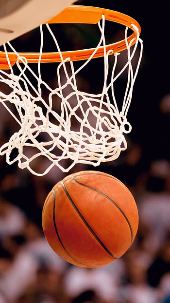 Basketball, Red Basketball HD phone wallpaper