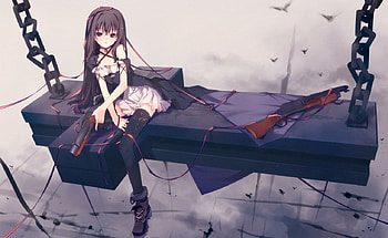 Captive, jail, girl, anime HD wallpaper