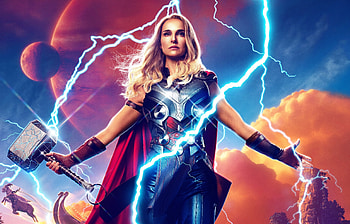 Jane Foster, Thor: Love and Thunder, 2022 movie HD wallpaper