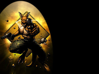 Killeroo, comic, kangaroo, fantasy HD wallpaper