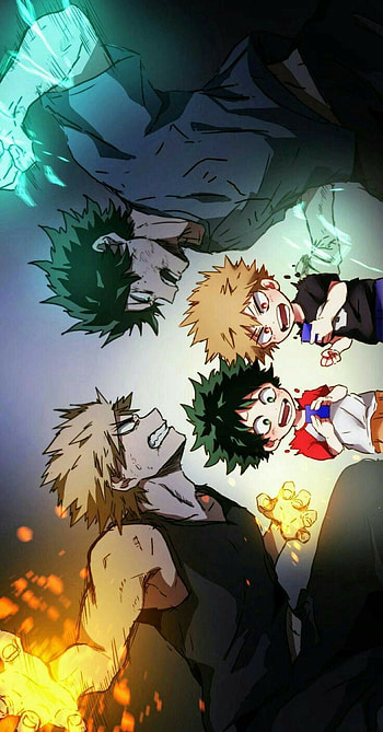 Bakugo, art, mha, anime HD phone wallpaper