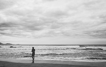 Nature, Sea, Waves, France, Bw, Chb, Loneliness, Surf, Corsica HD wallpaper