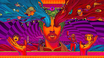 Legion TV show, Graffiti art, Vibrant background, Street style HD wallpaper