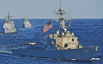 USS Chafee, , vector art, DDG-90, destroyer, United States Navy, US army, abstract ships, battleship, US Navy, Arleigh Burke-class, USS Bainbridge DDG-90 HD wallpaper