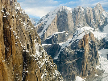 Nature, Snow, Rocks, Height, Cliff HD wallpaper