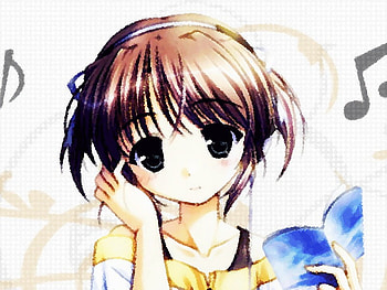 Music and Books, book, music, anime, cute, girl, oilpainting HD wallpaper