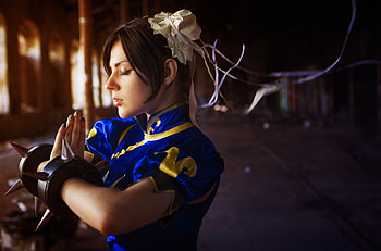 Cosplay, Women, Chun Li (Street Fighter), Street Fighter HD wallpaper