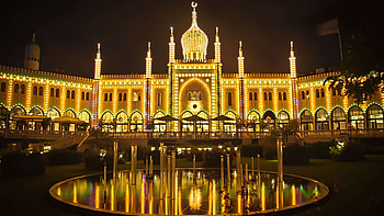 Tivoli Gardens, , Copenhagen guide, Tobacco HD wallpaper