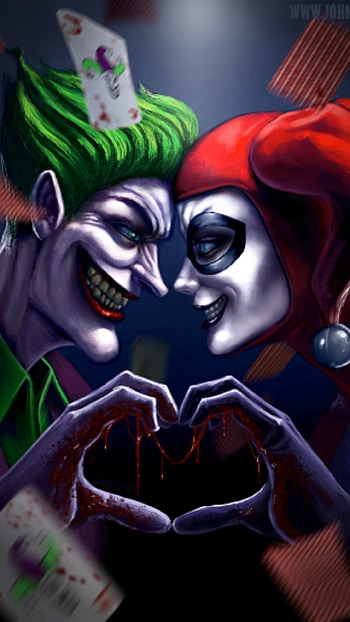 Harley Quinn and Joker, Movies, Joker and Harley Quinn HD phone wallpaper