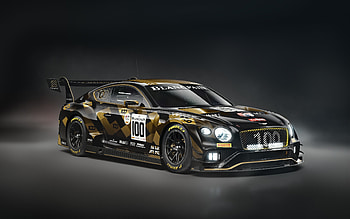 Continental GT3 , black/dark beauty, High-resolution backdrop, Racing excellence HD wallpaper
