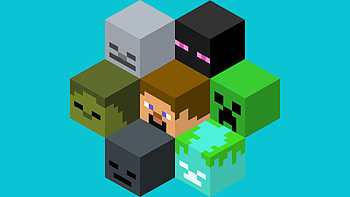 Minecraft game, Minimalist , Lego brick art, Creative theme HD wallpaper